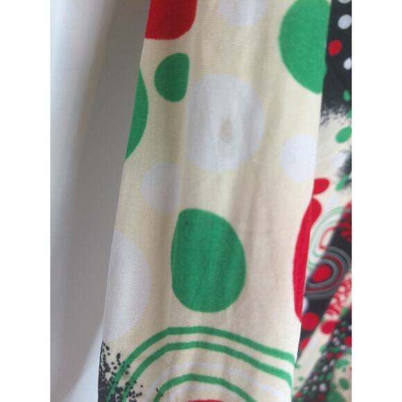 Vintage Nylon Psychedelic Abstract Tunic READ - Picture 5 of 6